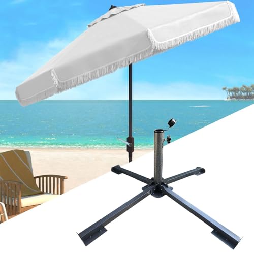 KESOTO Zusammenklappbarer Sonnenschirmständer für Terrasse Und Garten, Geeignet für Rasenflächen Im Freien – Bild 6