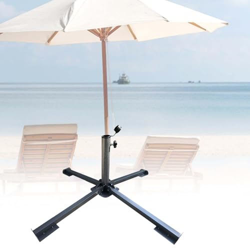 KESOTO Zusammenklappbarer Sonnenschirmständer für Terrasse Und Garten, Geeignet für Rasenflächen Im Freien – Bild 7