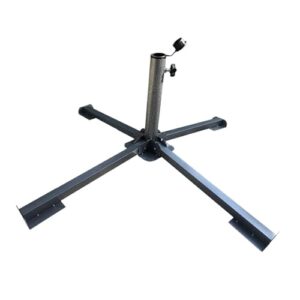 MotiveTech Klappbarer Sonnenschirmständer für Garten, Strand Und Pool