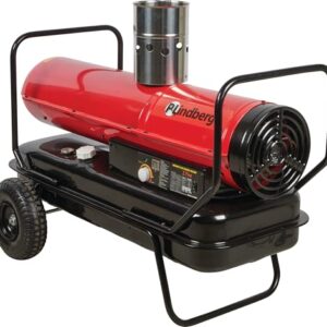 Diesel Heizgebläse Heizkanone Bauheizer Ölheizgebläse 17,8 kW 230 V Schornstein