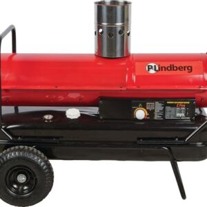 Alternative view of Diesel Heizgebläse Heizkanone Bauheizer Ölheizgebläse 17,8 kW 230 V Schornstein