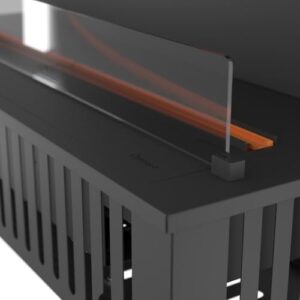 Alternative view of Inside C1200 Wasserdampfkamin mit mehrfarbiger Flamme, 3D-Effekt und App-Steuerung, Tank 2,4 l – 120 cm, Autorefill