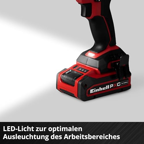 Einhell Professional Akku-Schlagbohrschrauber TP-CD 18/70-C Li-i BL - Solo Power X-Change (18 V, Brushless, 70 Nm, Anti-Kickback, 13 mm Bohrfutter, 2-Gang, ohne Akku) – Bild 10