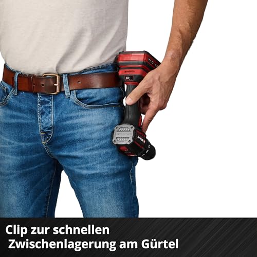 Einhell Professional Akku-Schlagbohrschrauber TP-CD 18/70-C Li-i BL - Solo Power X-Change (18 V, Brushless, 70 Nm, Anti-Kickback, 13 mm Bohrfutter, 2-Gang, ohne Akku) – Bild 11