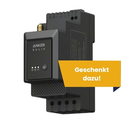 Kleines Kraftwerk 2000W Balkonkraftwerk ohne Halterung inkl. Anker Solarbank 3 Pro | Balkon Kraftwerk mit Speicher 800W komplett Steckdose | Solaranlage Komplettset | 4x500Wp bifaziale Solarmodule – Bild 6