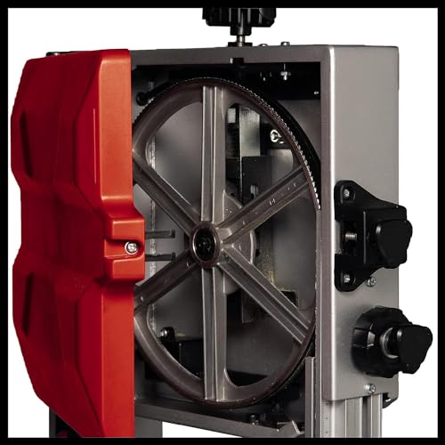 Einhell Bandsäge TC-SB 245 L (400W, max. Sägebandgeschwindigkeit 726m/min, 245 mm Durchlassbreite, max. Schnitthöhe 101 mm, neigbarer Sägetisch, Parallel- und Winkelanschlag, Absauganschluss) – Bild 5