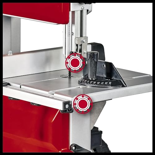 Einhell Bandsäge TC-SB 245 L (400W, max. Sägebandgeschwindigkeit 726m/min, 245 mm Durchlassbreite, max. Schnitthöhe 101 mm, neigbarer Sägetisch, Parallel- und Winkelanschlag, Absauganschluss) – Bild 6