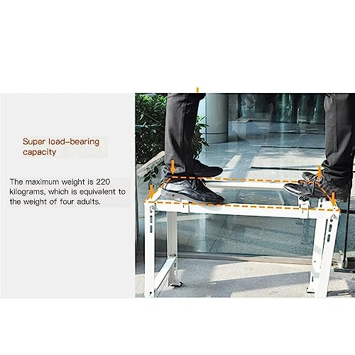 Halterung für Klimaanlagen im Freien - Verstellbarer Bodenstützständer für geteilte Wechselstromgeräte und Wärmepumpen, langlebig und witterungsbeständig – Bild 6