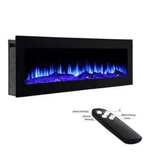 Alternative view of El Fuego® Elektrokamin Bozen AY6194 Einbaukamin 150cm