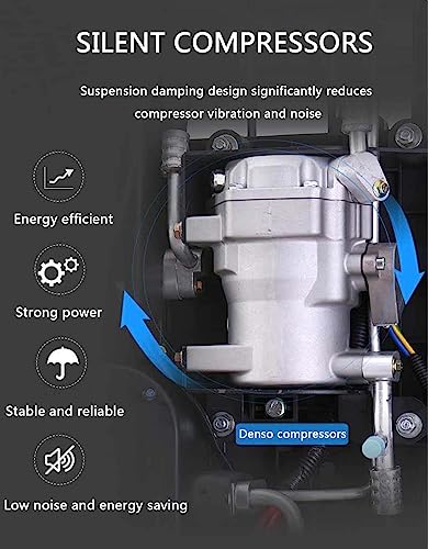 Dachklimaanlage für DC-betriebene LKW, Wohnmobil, Boot, Automobil, Wohnmobil, Reise, Anhänger, Kühlung – Bild 3