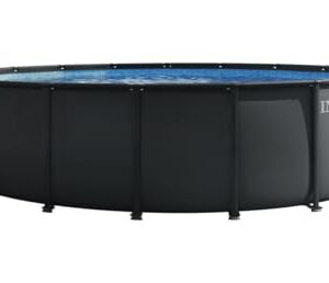 Intex 26330GS 5.49m x 1.32m Ultra XTR Frame Pool Set (Includes Filter Pump, Safety Ladder, Ground Cloth, Pool Cover)