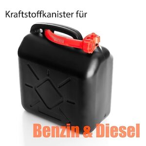 Alternative view of BigDean Benzinkanister 10L mit flexiblem Ausgießer - Kraftstoffkanister für Benzin & Diesel - UN-Zulassung handlicher Kanister Dieselkanister Reservekanister - Made in Europa