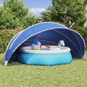 Alternative view of vidaXL Pool-Dome Grün 546 x 516 x 250 cm,