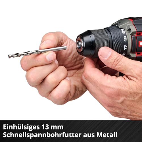 Einhell Professional Akku-Bohrschrauber TP-CD 18/70-C Li BL - Solo Power X-Change (18 V, Brushless, 70 Nm, 13 mm Bohrfutter, 2-Gang, Anti-Kickback, ohne Akku) – Bild 10