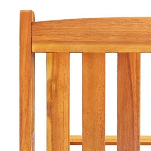 vidaXL 2X Akazienholz Massiv Sonnenliege Klappbar Relaxliege Liegestuhl Gartenliege Holzliege Strandliege Gartenmöbel Liege Saunaliege – Bild 4
