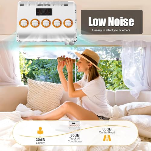 Elektrische Parkklimaanlage, 24 V, Universal-Split-Einheit für LKW, kompatibel mit 12 V/24 V für Wohnmobile, Vans und Wohnmobile – Bild 5