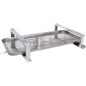 Kondensatorhalterung für Klimaanlagen – robuste Unterstützung mit Ablaufwanne für Mini-Split- und Wärmepumpensysteme, Edelstahl-Tropfschale