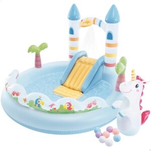 Intex Unicorn Castle Play Center 56148NP (aufgeblasen, 196 x 178 x 127 cm)