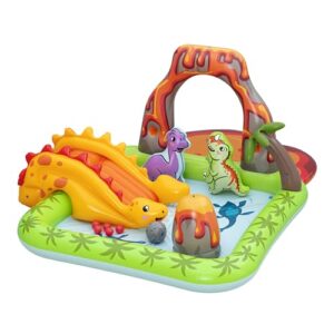 Bestway Aufpumpbares Wasserspielcenter und Pool für Kinder Volcano Springs 262 x 188 x 102 cm