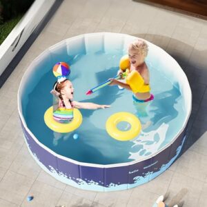 Alternative view of Aufblasbarer Pool, Badewanne für – faltbare Badewanne mit großem Fassungsvermögen für Garten Urlaub Hof