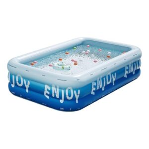 Aufblasbarer Pool | Familien Gartenschwimmbecken Für Erwachsene | UV-Beständige Aufblasbare Röhre Stabile Wasserspielzeuge Für Sommer Outdoor Aktivitäten Garten