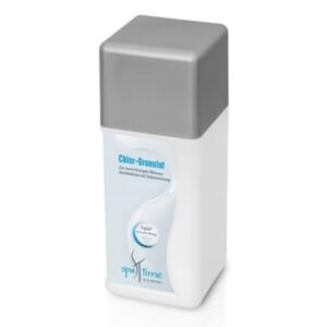 SpaTime by BAYROL - Chlor Granulat 1kg für die Dauerdesinfektion und Problembehandlung - Für klares Wasser im Whirlpool - Chlor Whirlpool Desinfektionsmittel - Reiniger