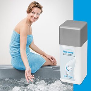 Alternative view of SpaTime by BAYROL - Chlor Granulat 1kg für die Dauerdesinfektion und Problembehandlung - Für klares Wasser im Whirlpool - Chlor Whirlpool Desinfektionsmittel - Reiniger
