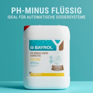 Alternative view of BAYROL pH-Minus Liquid Domestic 20L Kanister - Pool pH Minus flüssig - Senkt den pH-Wert des Poolwassers - besonders hohe Reinheit - Ideal für automatische Dosiersysteme - fluessig pH Minus