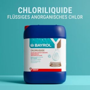 Alternative view of BAYROL Chloriliquide 20 L Flüssigchlor - Anorganisches Chlor flüssig für Pool - Ideal für Pool Dosieranlage - ohne Cyanursäure - Chlorbleichlauge - Chlor Pool