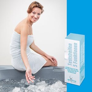 Alternative view of SpaTime 288220 by BAYROL - Teststreifen für Whirlpool Wasseranalyse - 50 Stück - für die schnelle und einfache Wasseranalyse von pH-Wert Chlor/Brom Aktivsauerstoff Alkalinität und Gesamthärte