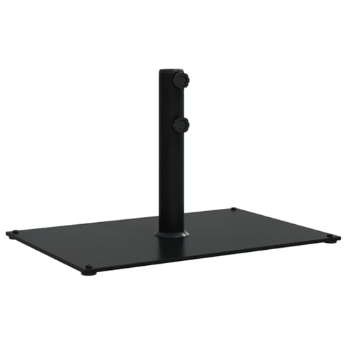 Gecheer Sonnenschirmständer Ø32/38/48 mm Mast 15 kg Rechteckig, Schirmständer Balkonschirmständer für Balkon Garten Terrasse Strandschirme Ampelschirme368681 – Bild 2