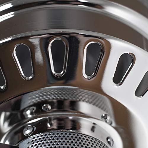 APANA - 14KW Gas Heizpilz Bellamente ONE Gasheizstrahler für Terrasse Balkon Garten mit Abdeckhaube Rollen Umkippsicherung und Abschaltautomatik in anthrazit – Bild 7