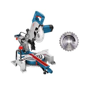 Bosch Professional Kapp- und Gehrungssäge GCM 80 SJ (1.400 Watt, Sägeblatt-Ø: 216mm, inkl. 2x Kreissägeblatt, Innensechskantschlüssel)