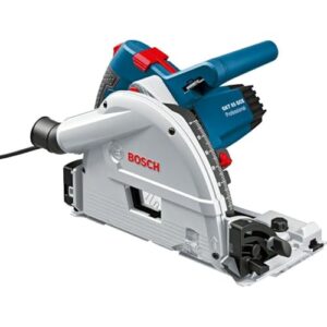 Bosch Professional Tauchsäge GKT 55 GCE (Leistung 1.400 Watt, inkl. Sägeblatt-Ø: 165mm, inkl. Kreissägeblatt für Holz, Einlage, L-BOXX)