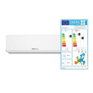 Klimaanlage Digiquest Inverter Serie V5 | CLIMA00062 9000 BTU | R-32 | Wi-Fi | Klasse A /A | I Feel | Timer | Turbo-Funktion | 3D-Luftstrom | Auto Restart | Nachtmodus | SEER 6,1 | SCOP 5,1