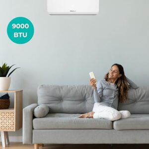 Alternative view of Klimaanlage Digiquest Inverter Serie V5 | CLIMA00062 9000 BTU | R-32 | Wi-Fi | Klasse A /A | I Feel | Timer | Turbo-Funktion | 3D-Luftstrom | Auto Restart | Nachtmodus | SEER 6,1 | SCOP 5,1