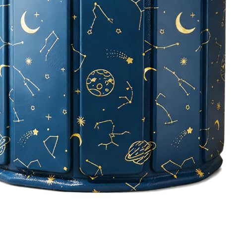 Faltbare Badewanne, leicht, zusammenklappbar, Badewanne, Eisbadewanne für Duschkabine, für Badezimmer, Garten, Outdoor, Camping, Reisen, Herren und Damen – Bild 8