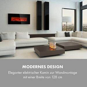 Alternative view of Klarstein Elektrokamin, Elektro Heizungen für Wohnzimmer & Innenräume, Elektrischer Kamin mit LED Flammen, mit Fernbedienung, Heizlüfter mit Timer, Einstellbarer Thermostat, 1600 W