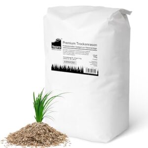 10 kg Rasensamen trockenresistent dürreresistent für Trockenrasen & Schattenrasen Samen Grassamen schnellkeimend, 400m², ideal für Neuansaat und Nachsaat, Rasensaat Grassamen
