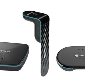 Gardena smart Irrigation Control Sensor Set: Bewässerungssteuerung für bis zu 6 Ventile (24 V), inkl. smart Sensor/smart Gateway, mit smart App steuerbar (19209-20)