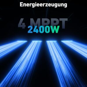 Alternative view of Anker SOLIX Solarbank 2 Pro, 2400W All-in-One Balkonkraftwerk mit Speicher, 4 MPPT für bis zu 8 Solarpanels, IP65, 6000 Ladezyklen, bis zu 9,6kWh Kapazität, Plug&Play