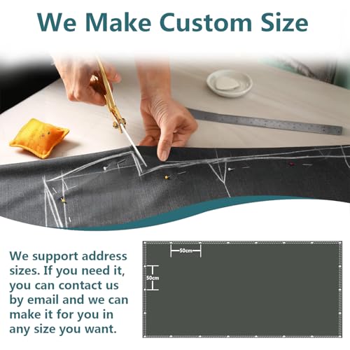 Sonnensegel wasserdicht, rechteckig 2x4M, Sonnenschutz Terrasse, UV-Schutz, wetterfest, ohne Bohren. Hergestellt aus 100% Polyester, Schattierungsnetz mit Ösen und Seil für Pergola, Hellgrau – Bild 6