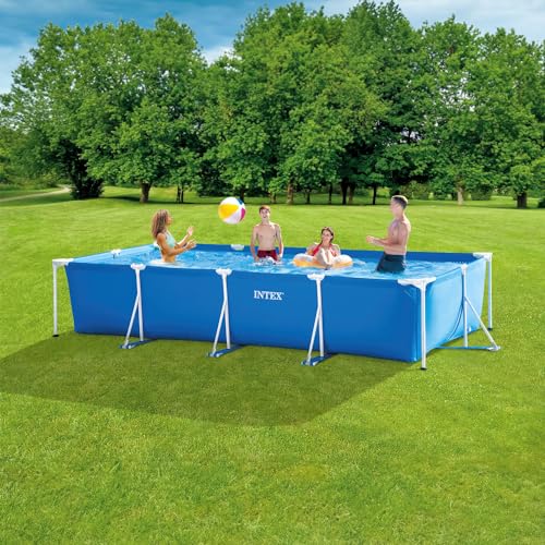 Intex Rectangular Frame Pool - Aufstellpool - 450 x 220 x 84 cm – Bild 8