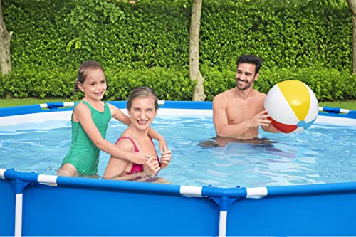 Bestway Steel Pro Frame Pool-Set mit Filterpumpe Ø 396 x 84 cm, blau, rund – Bild 11