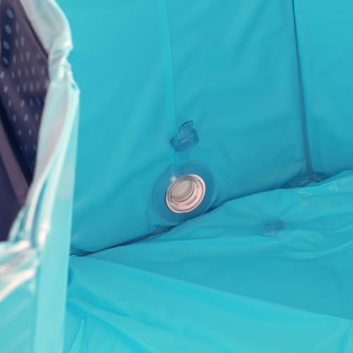 HEEPDD Großer Faltbarer Pool für und Haustiere, PVC-Material, kein Aufblasen, Tragbarer Pool 63 Zoll für Außenterrasse (2,6 m / 8,5 Fuß) – Bild 9