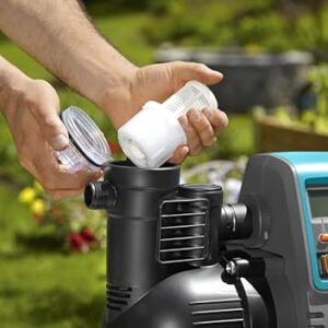 Alternative view of Gardena Comfort Hauswasserautomat 5000/5E LCD: Hauswasserpumpe mit LC-Display, energiesparend, Fördermenge 5000 l/h, 1300W Motor mit Thermoschutzschalter, Trockenlaufsicherung (1759-20)