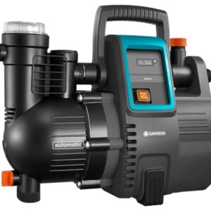 Gardena Hauswasserautomat 4000/5E: Energiesparende Hauswasser- und Bewässerungspumpe mit innovativer Technik, einfache Bedienung, Fördermenge 4000 l/h, geräuscharmer Betrieb (1758-20)