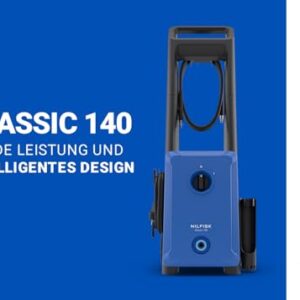 Alternative view of Nilfisk Classic 140 Bar Hochdruckreiniger – leicht zu bedienen für Auto, Terrasse und Außenflächen (2000 W)