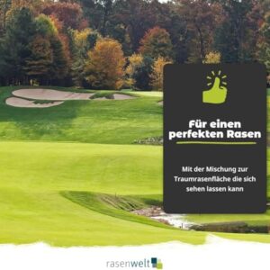 Alternative view of ARENA Premium Golfrasen Saatgut mit Keimbeschleuniger 3kg I Rasensamen tiefschnittverträglich und schnellkeimend I Fairway Ultimate