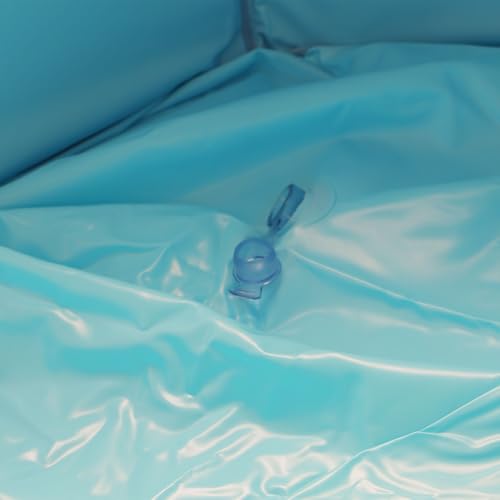 Zerodis Zerodis Großer Faltbarer Pool, PVC-Material, Tragbarer Pool für und Haustiere, 63 Zoll für Spaß Im Freien (2,6 m / 8,5 Fuß) (2,6 m / 8,5 Fuß) – Bild 8